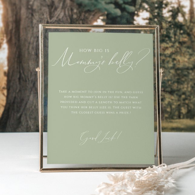 Póster El sabio caprichoso verde qué grande es el Belly d (Subido por el creador)