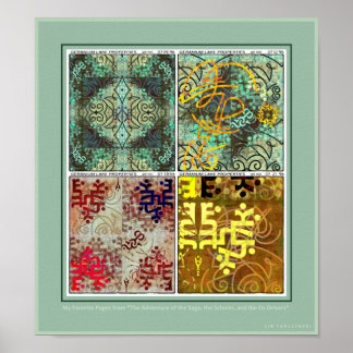 Póster El sabio, el académico y el Poster de los conducto