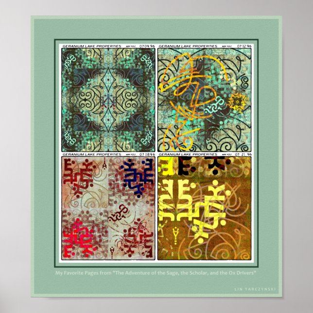 Póster El sabio, el académico y el Poster de los conducto (Frente)