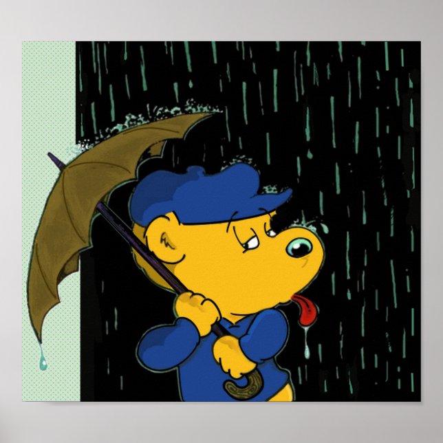 Póster El sabor de la lluvia Poster de Ferald (Frente)