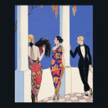 Póster El sabor de los sacuditos, 1922 (huella de pochoo)<br><div class="desc">Imagen:226928 El gusto de los sándwiches, 1922 (huella de pochoo). Barbier (1882-1932) (después). Colección Privada, La Colección Stapleton. Arte, Bella Artes.</div>