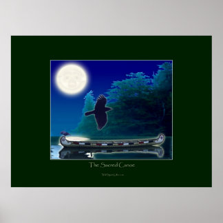 Póster EL SACRED CANOE Art Poster