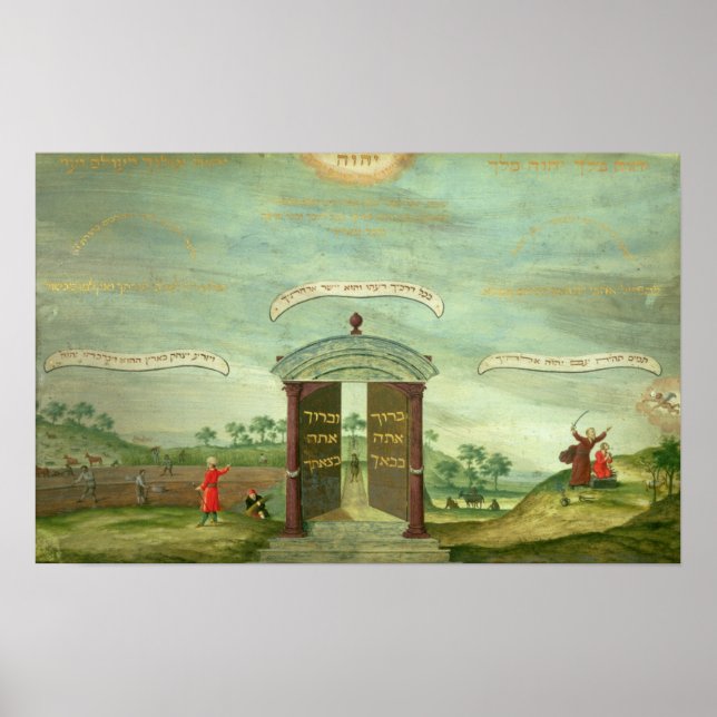 Póster El sacrificio de Isaac (Frente)