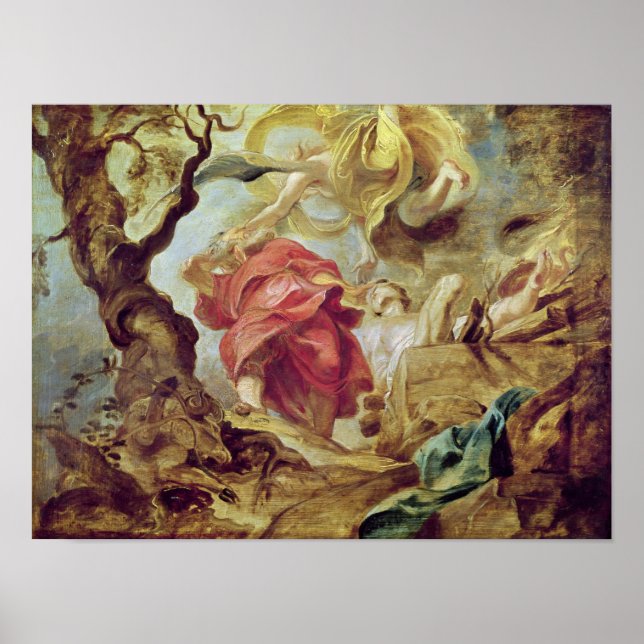 Póster El sacrificio de Isaac (Frente)