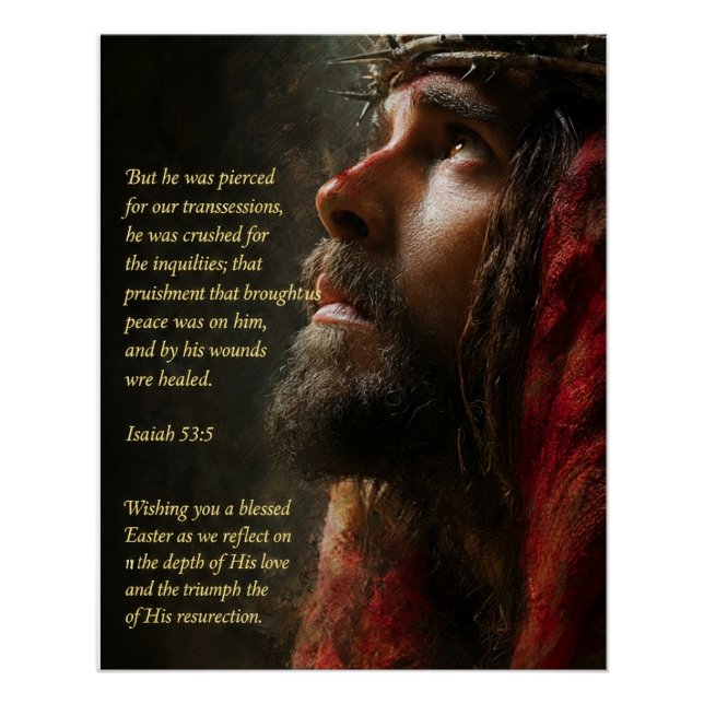 Póster "El Sacrificio Supremo" (Anverso)
