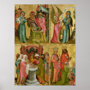 Póster El sacrificio y la circuncisión de Joaquín de