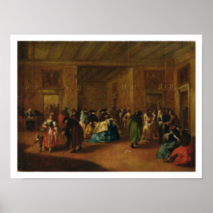 Póster El salón (bosquejo)