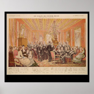 Póster El salón de Victor Hugo