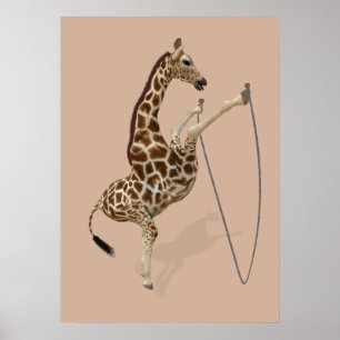Póster El Salto De Rope Es Muy Divertido