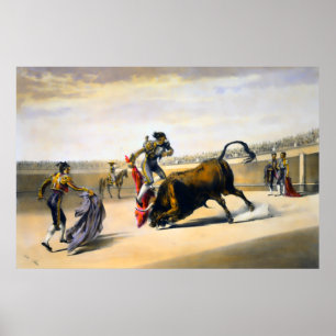 Póster El salto o la Salta Tras Cuernos