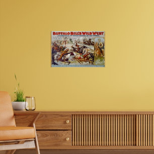 Póster El Salvaje Oeste de Buffalo Bill
