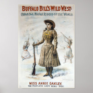Póster El salvaje oeste de Buffalo Bill