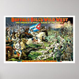 Póster El salvaje oeste de Buffalo Bill y el Congreso de