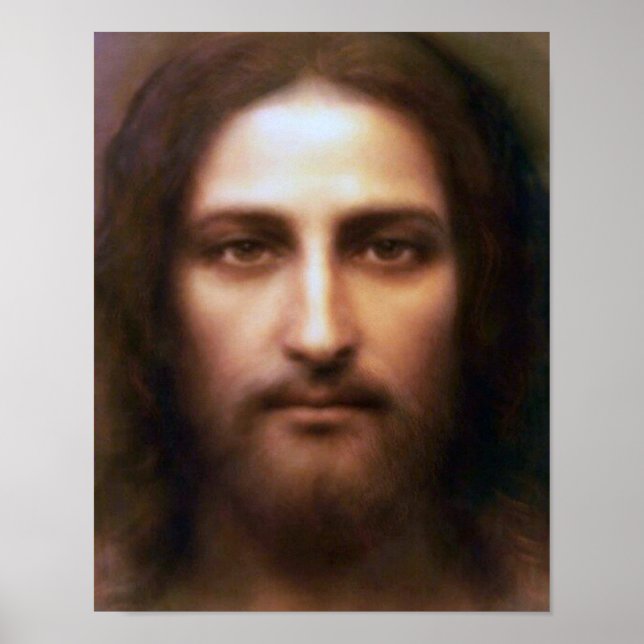 Póster El Santo Rostro de Jesús. (Frente)