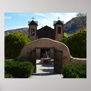 Póster El santuario de Chimayó, Nuevo México
