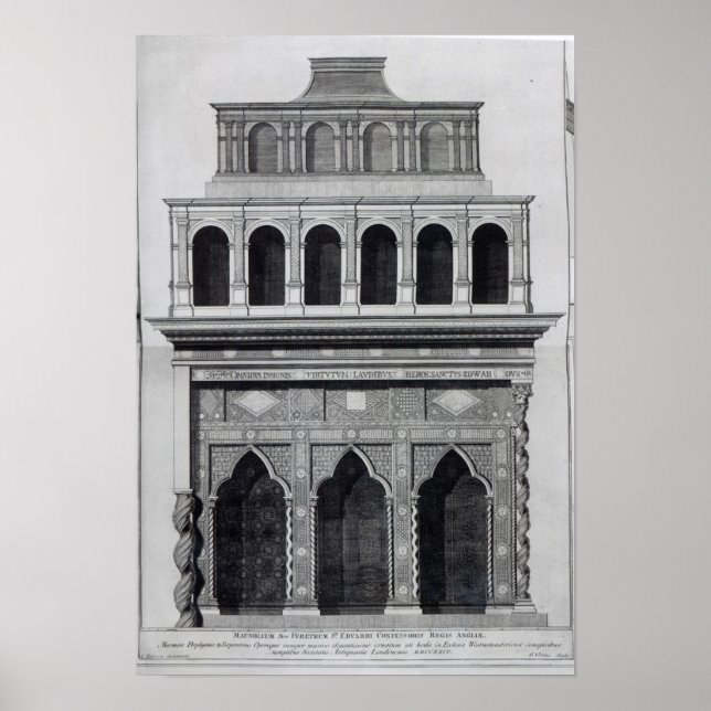 Póster El santuario del rey Eduardo (Frente)