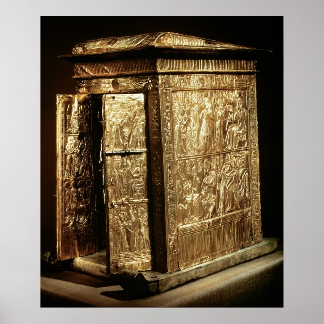 Póster El santuario dorado del nuevo reino de Tutankhamun (Frente)