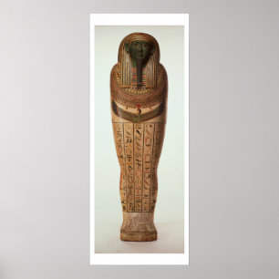 Póster El sarcófago de Psamtik I (664-610 a.C.) Tarde por