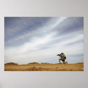 Póster El sargento proporciona seguridad