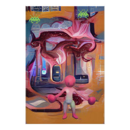 Póster Él Se Apoderó De Su Destino