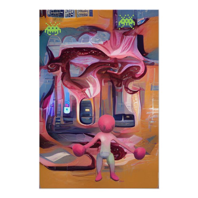 Póster Él Se Apoderó De Su Destino (Anverso)