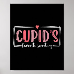 Póster El Secretario de Escuela Favorito de los Cupidos, 