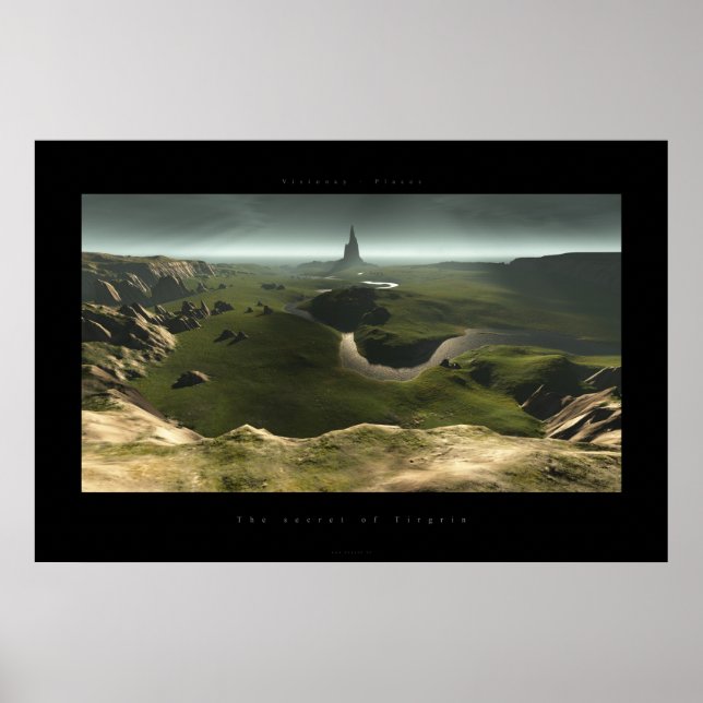 Póster El secreto de Tirgrin (Frente)