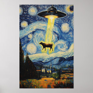 Póster El secuestro de una vaca