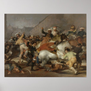 Póster El segundo de mayo de 1808 o el cargo del Mamelu