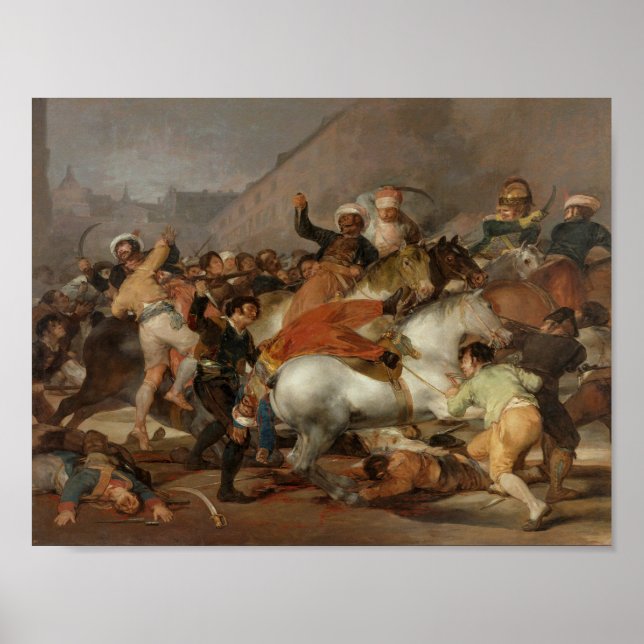 Póster El segundo de mayo de 1808 por Goya - Poster (Frente)