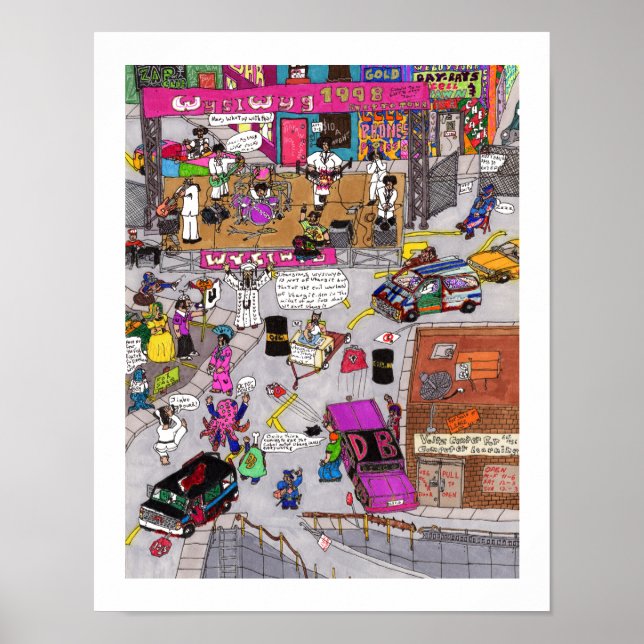 Póster El segundo dibujo de Voltz (Frente)