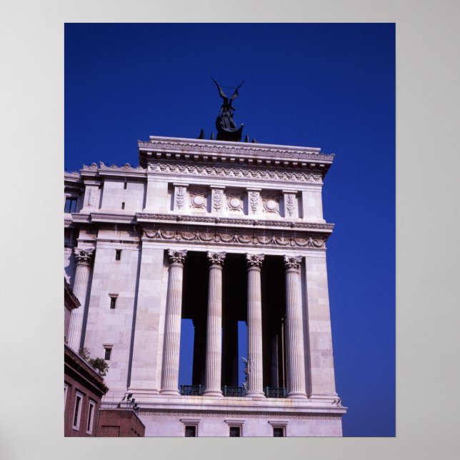 Póster El segundo monumento de Victor Emmanuel Roma (Frente)