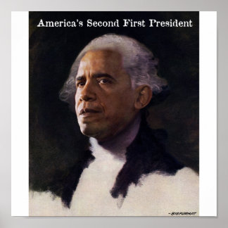 Póster El segundo primer presidente de Estados Unidos