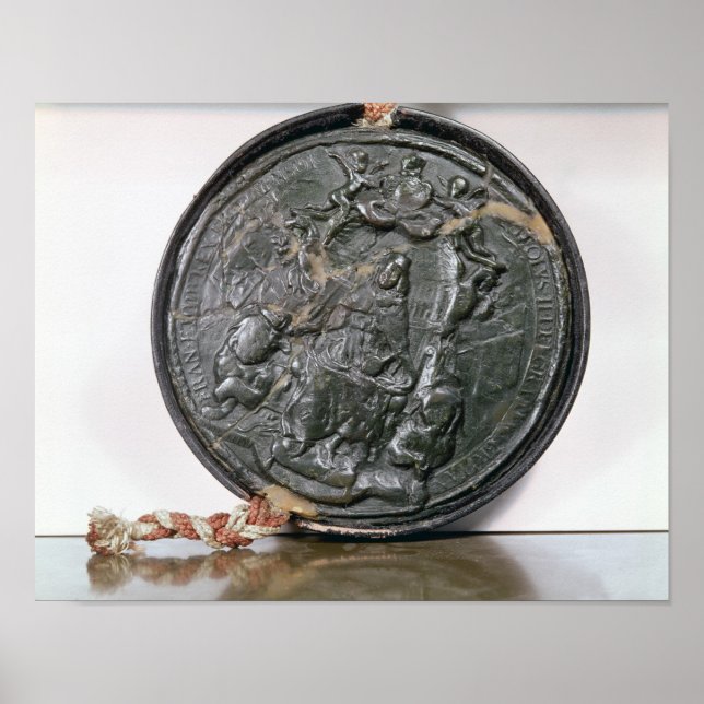 Póster El sello del rey Carlos II (Frente)