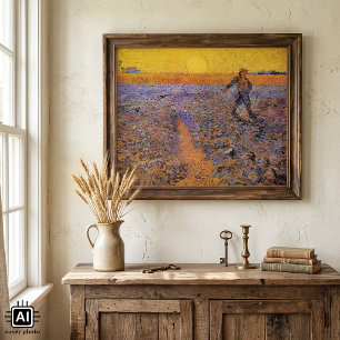 Póster El sembrador por Vincent van Gogh
