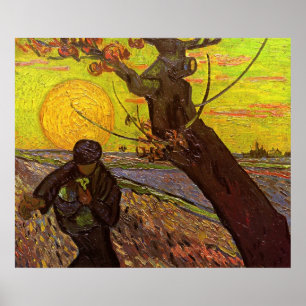 Póster El sembrador por Vincent van Gogh