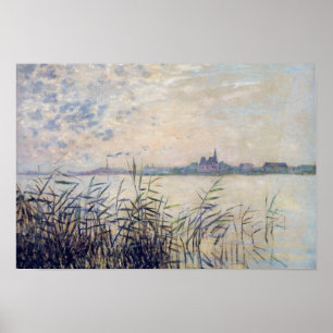 Póster El Sena cerca de Argenteuil - Claude Monet
