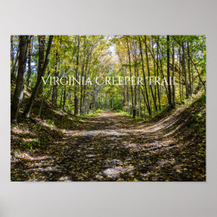Póster El sendero Virginia Creeper