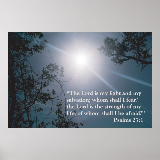 Póster El Señor es mi luz (2) (Frente)