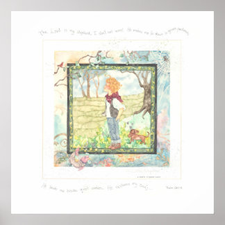 Póster El SEÑOR es mi pastor