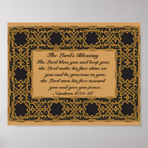 El Señor Te Bendiga, Números 6:24, Diseño Celta