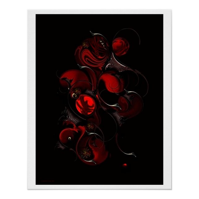 Póster "El sentimiento de interferencia", brillante Poste (Anverso)