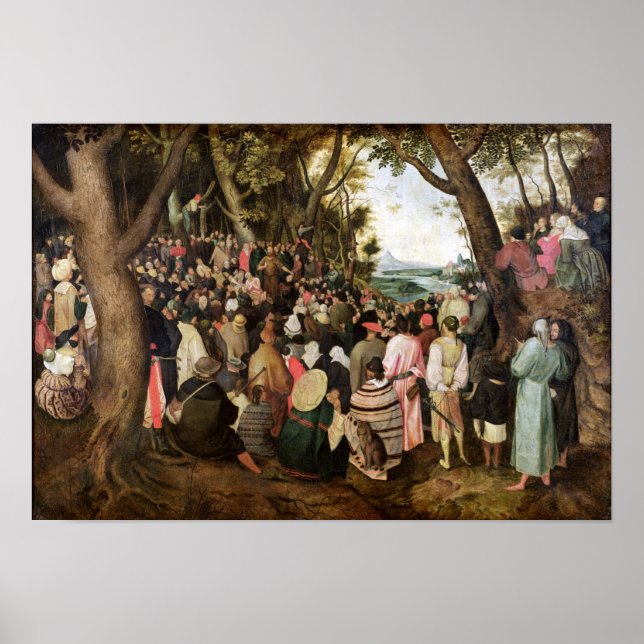 Póster El sermón de San Juan Bautista (Frente)