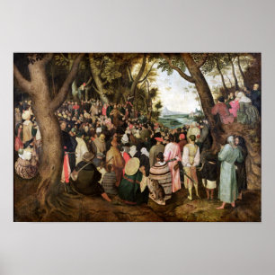 Póster El sermón de St. John el Bautista