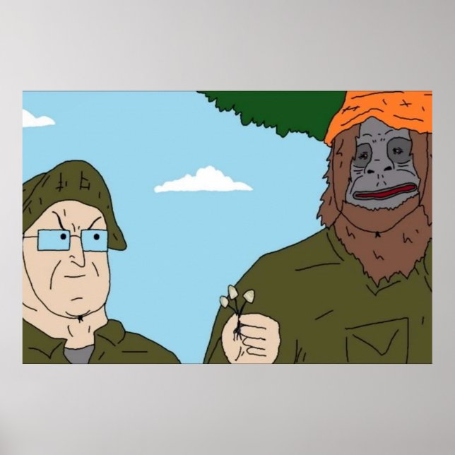 Póster El show de Big Lez Sassy The Sasquatch (Frente)