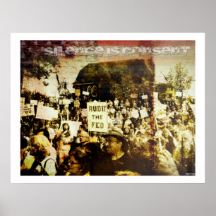 Póster El silencio es consentimiento