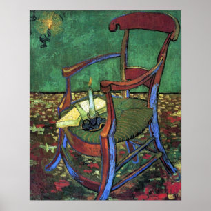 Póster El sillón de Paul Gauguin por Vincent van Gogh 188