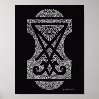 Póster El Símbolo de Lucifer
