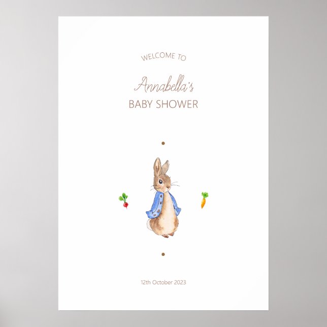 Póster El simple Pedro el Conejo (Frente)