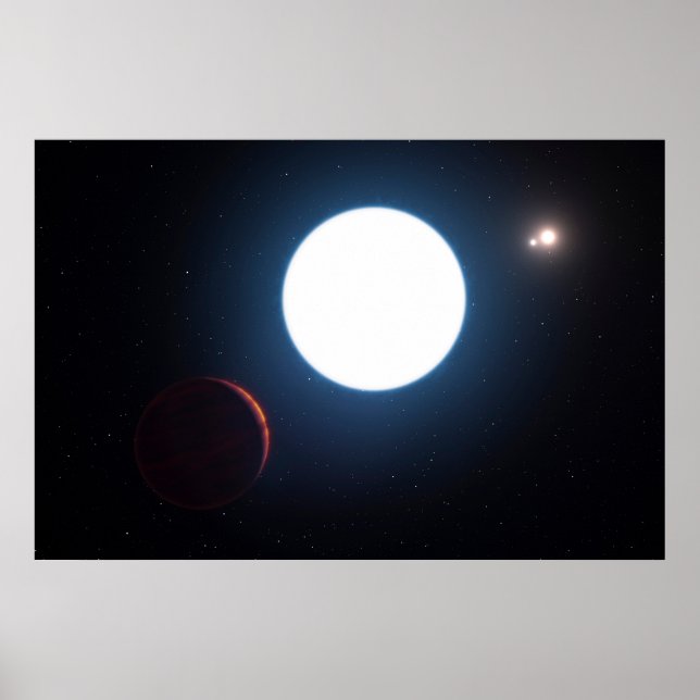 Póster El Sistema Triple Estrella Hd 131399 (Frente)